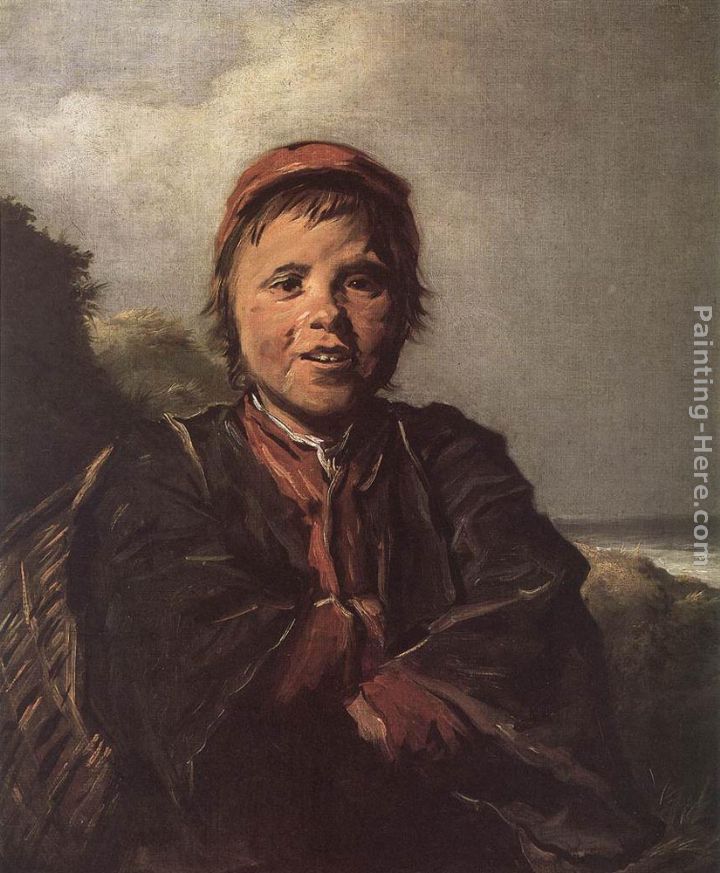 The Fisher Boy painting - Frans Hals The Fisher Boy art painting